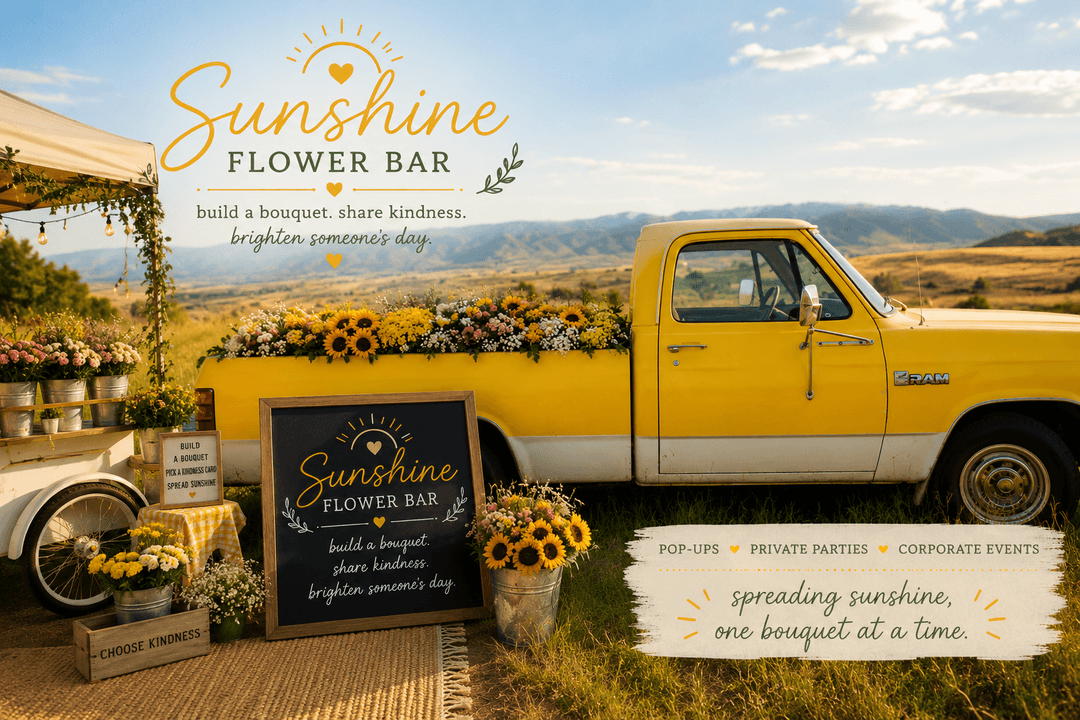 Sunshine—the yellow truck, the origins of Sunshine Flower Bar